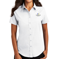LADIES Short Sleeve Easy Care Shirt, InfinitePossibilities